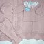 Conjunto polainas 3p punto bodoques Juliana